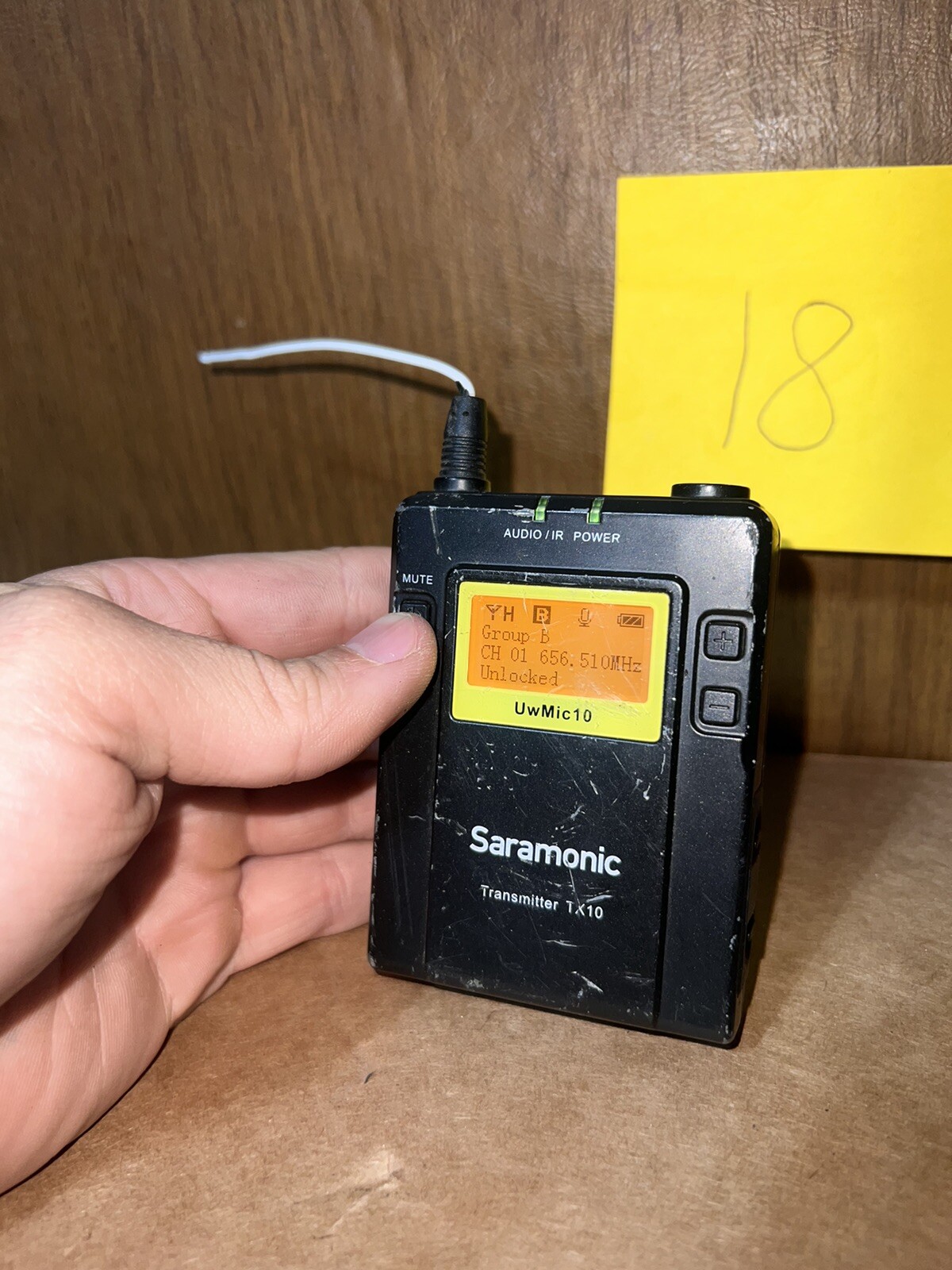 Saramonic TX10 96 Channel Bodypack Transmitter Unit (Works Great)