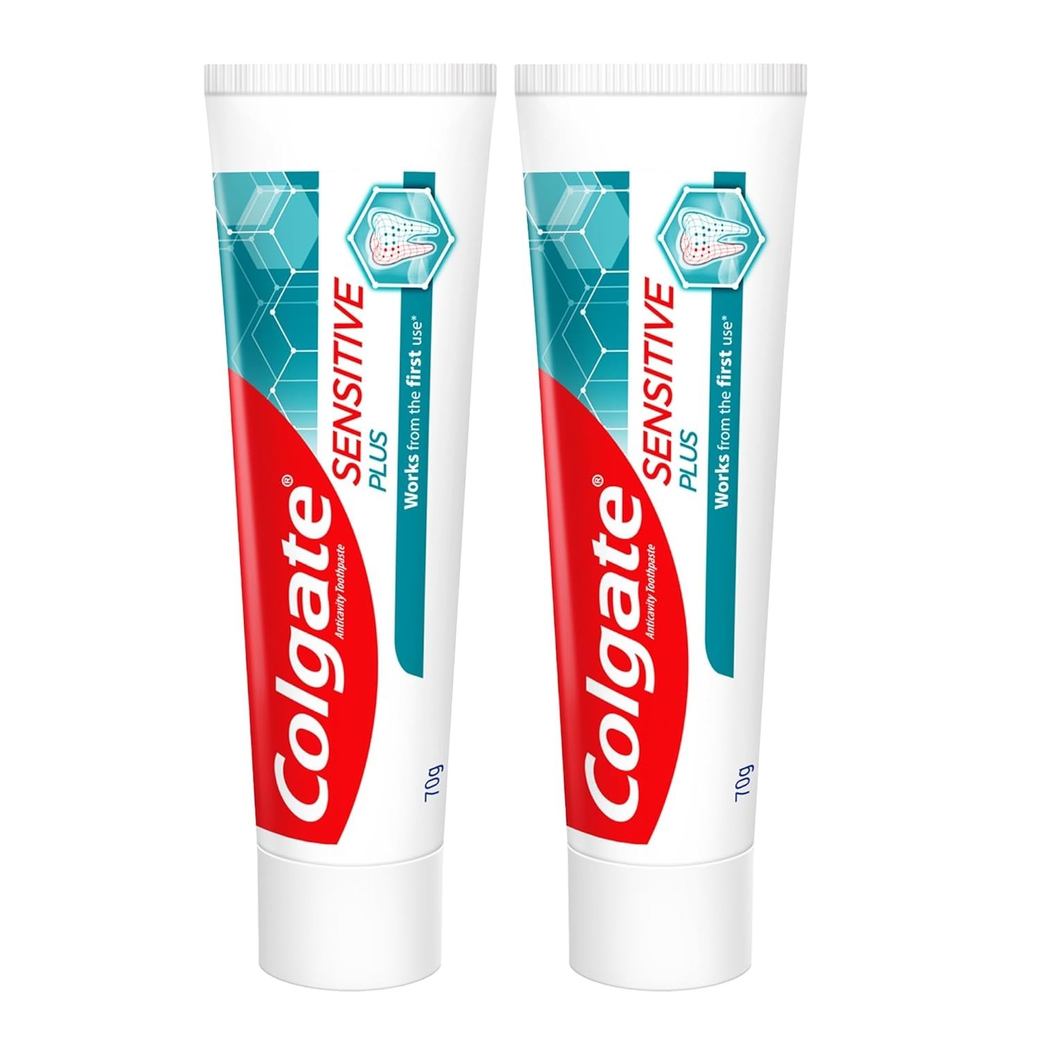 Colgate Sensitive Plus Toothpaste, With Pro Argin Formula for Sensitivity Relief