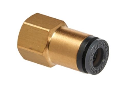 S.u.r. And R Auto Parts ABF220 Female 1/4" Tube X 1/8" Npt (2)