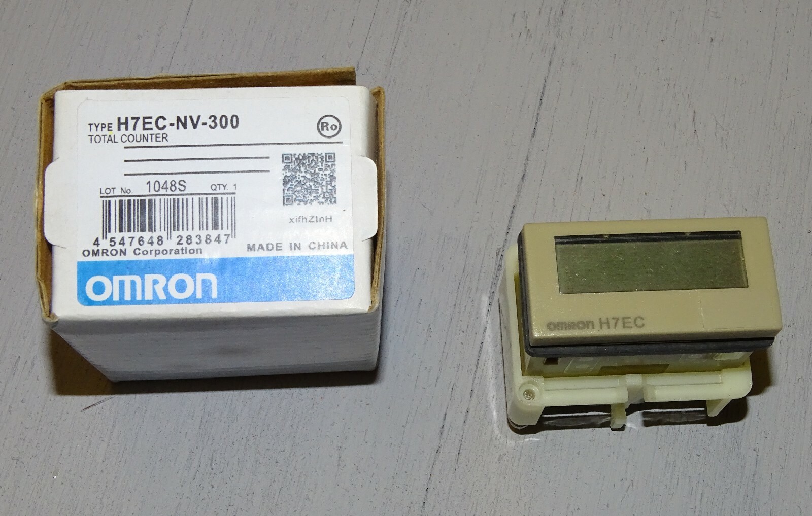 New OMRON Industrial "Total Counter" module - H7EC-NV-300 - digital