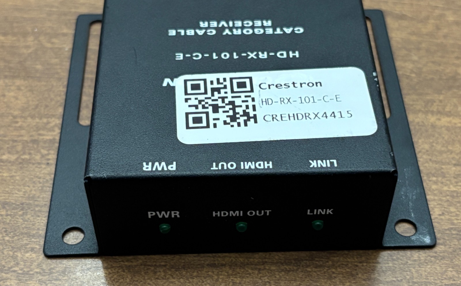 Crestron HD-RX-101-C-E Category Cable Receiver (B)