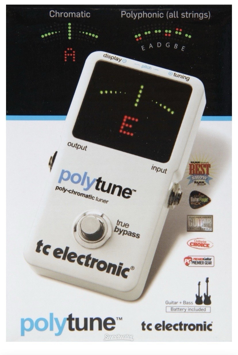 TC Electronic PolyTune Poly-Chromatic Tune