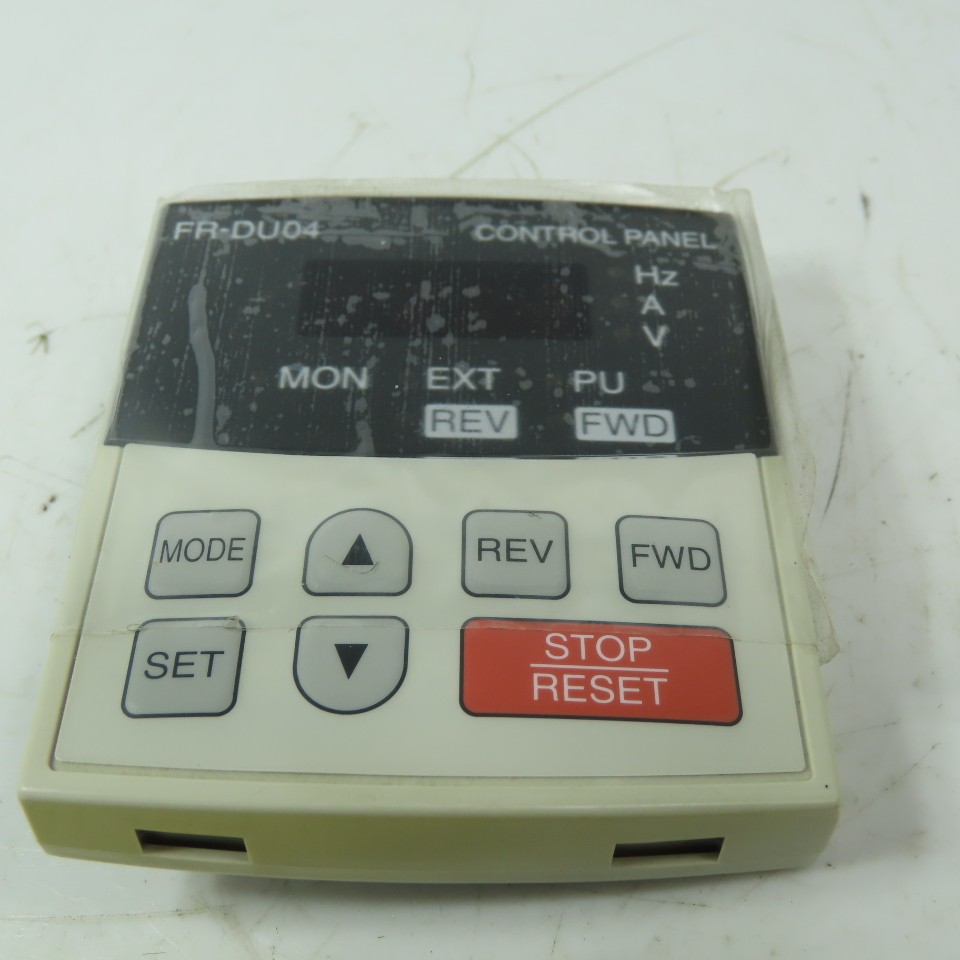 Mitsubishi FR-DU04 Inverter Control Panel Interface