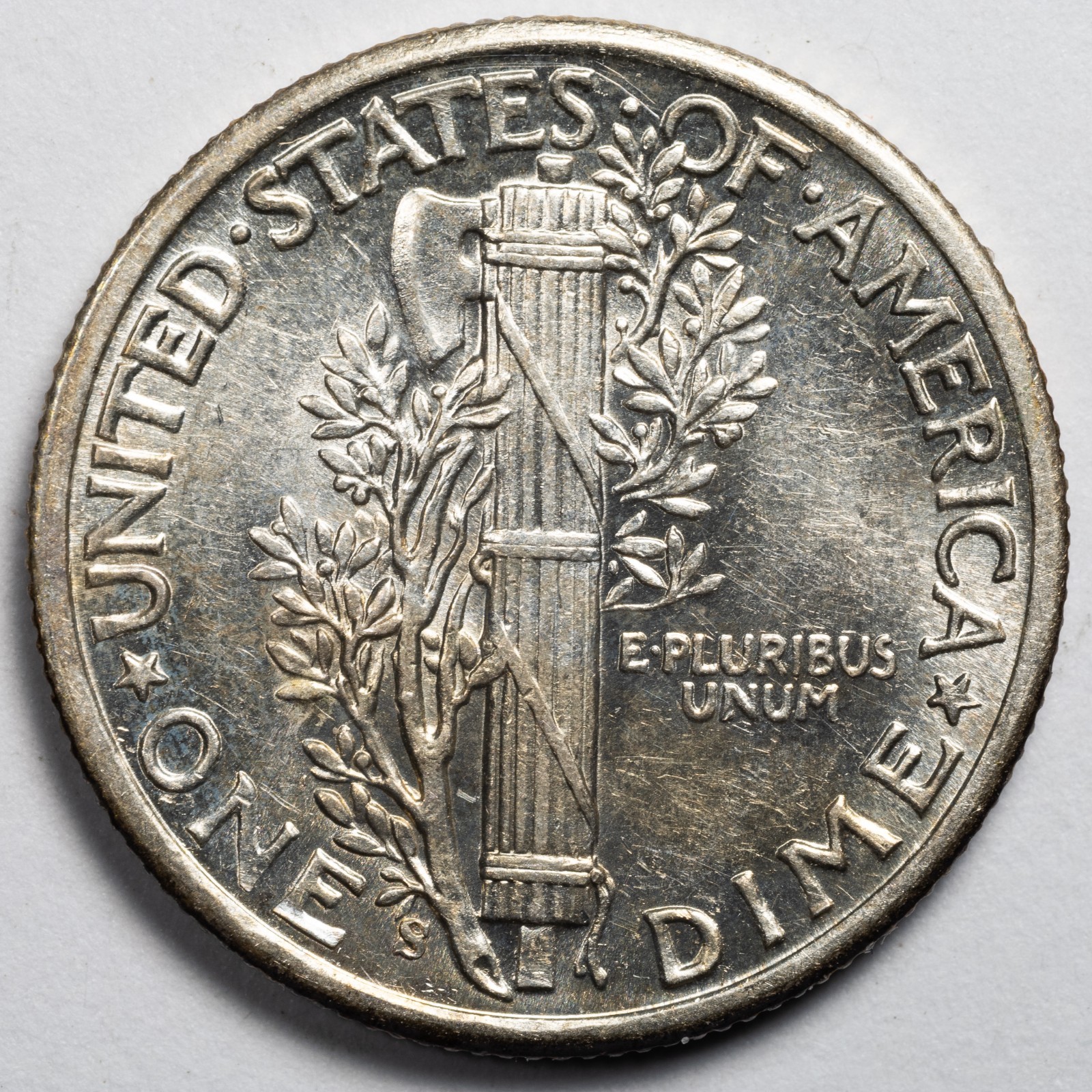 1943-P Mercury Dime Almost Uncirculated (AU)