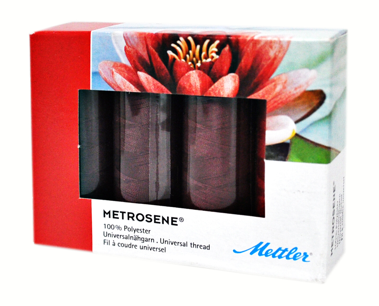 Mettler Metrosene 4 Spool Thread Set Red