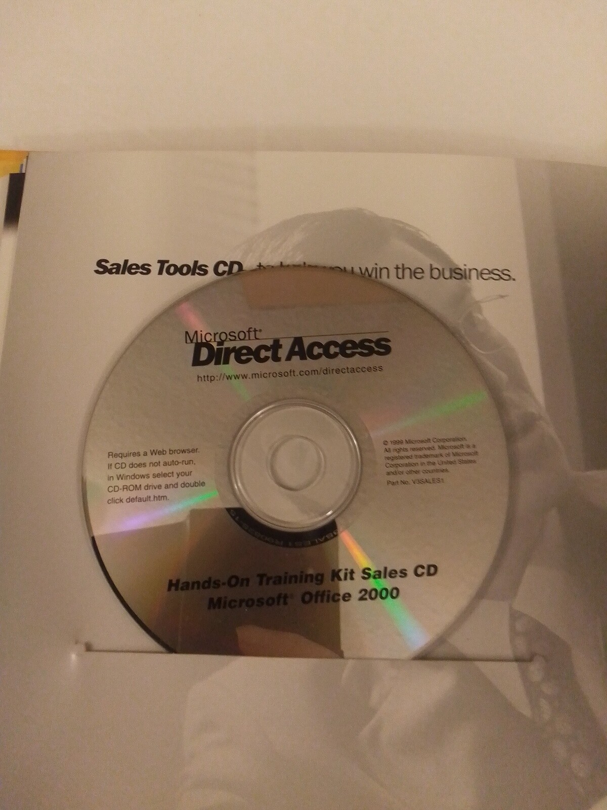 Microsoft Direct Access Training Kit Featuring MS Office 2000 Premium Edition