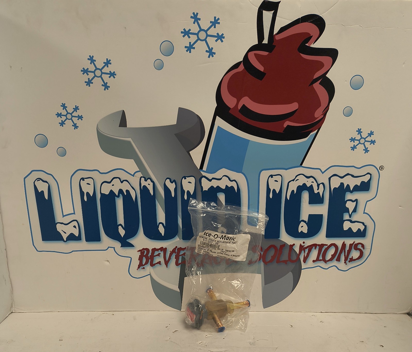 1 New Ice O Matic 9151027-05 VALVE HEAD PRESS 180 LB