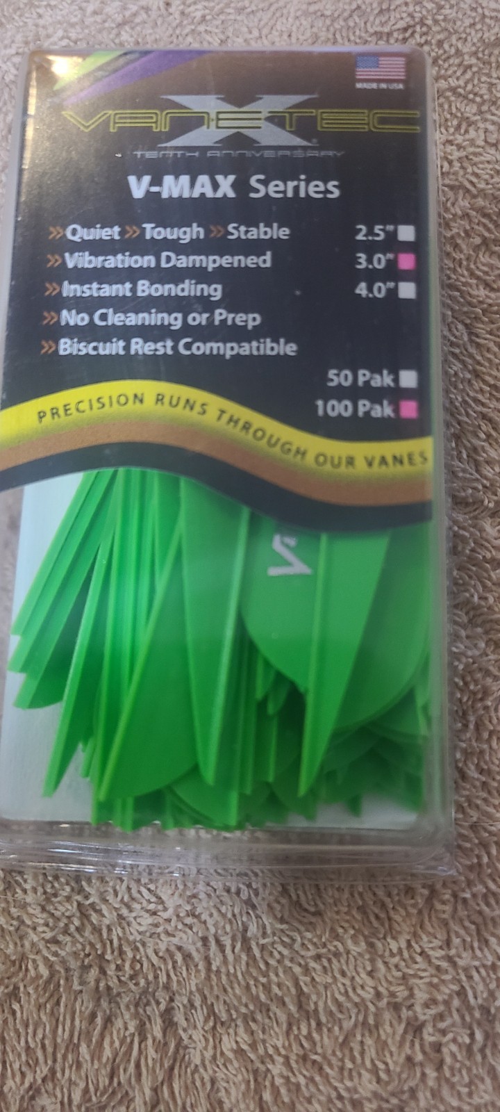 Vane Tech Fletchings