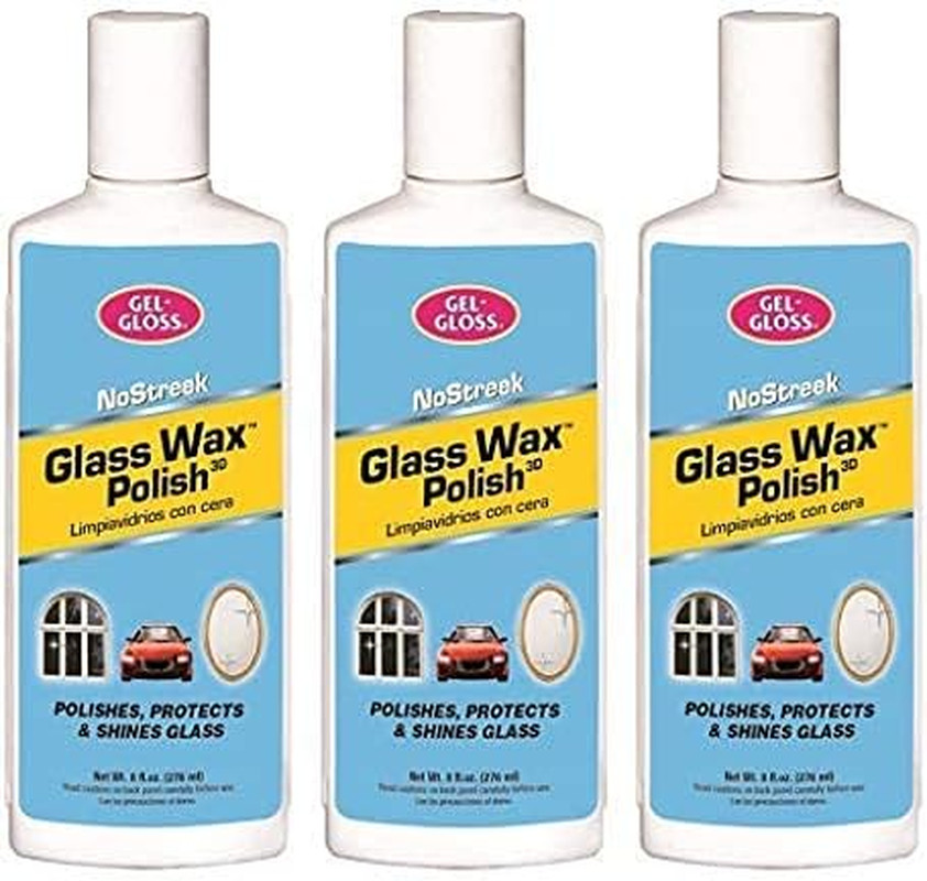 GLASS WAX CLEANER 8OZ