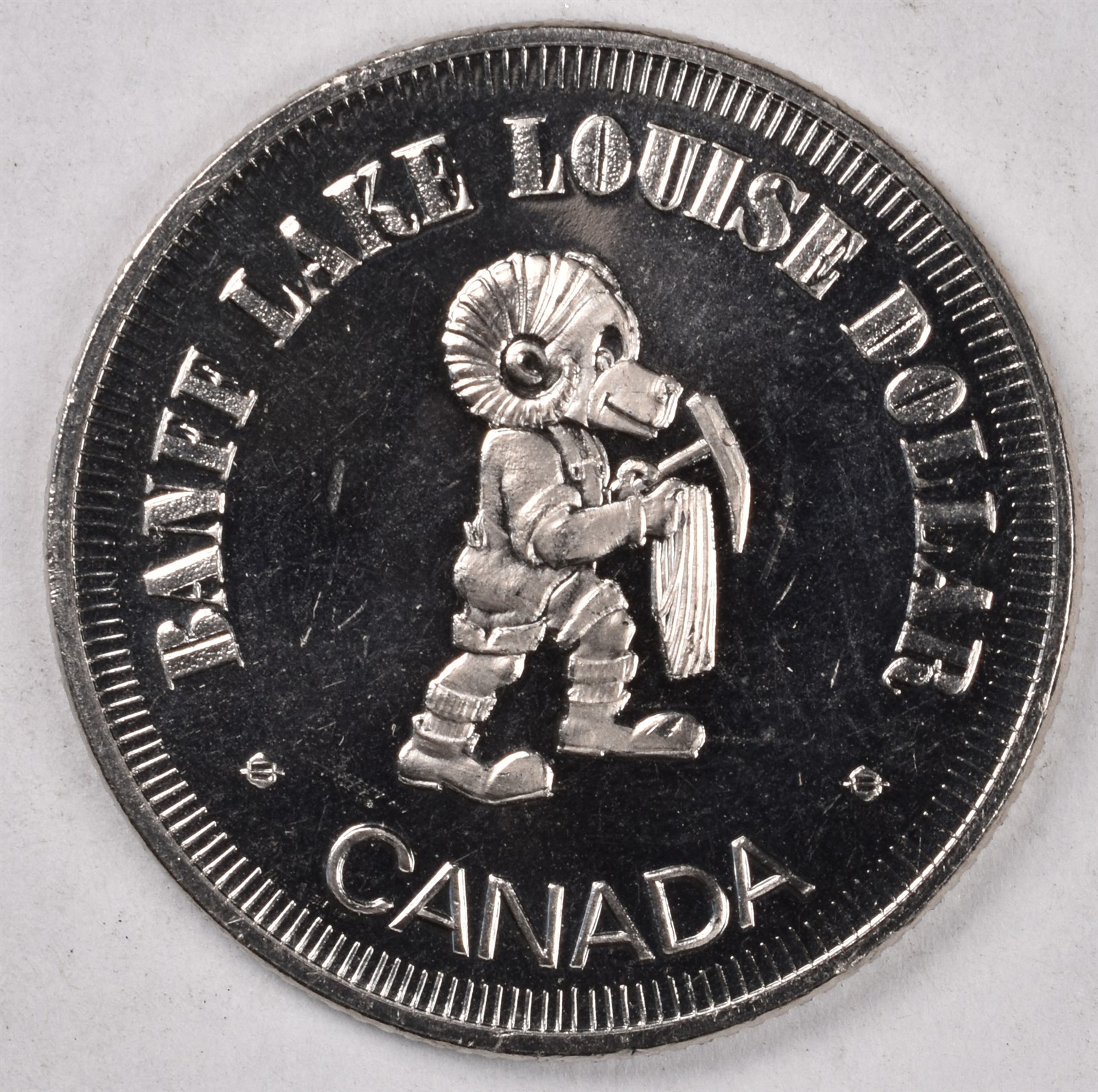 1980 Canada Lake Minnewanka Dollar