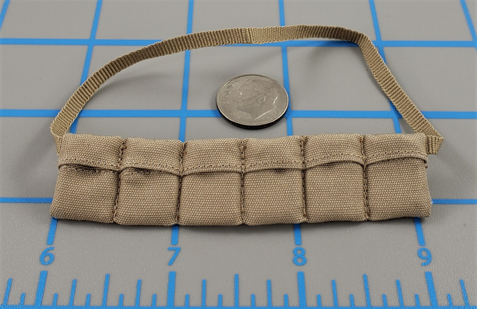 Facepool WWII US paratrooper bandolier 1/6 scale toys DID soldier alert bbi Joe