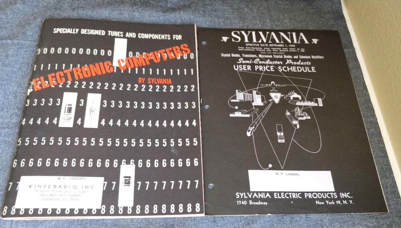 1959 ~ Sylvania ~ Electric Components + price List ~ Tubes & More Semiconductor