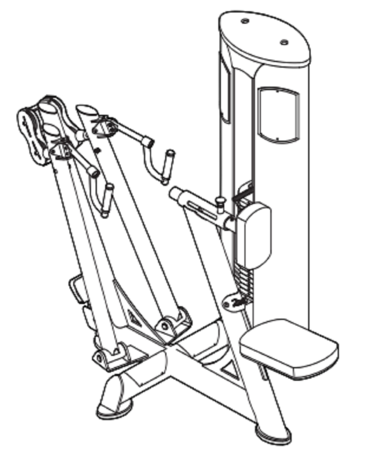 Epic Seated Row - GZFI81760 Strength System Owner Manual GZ7444