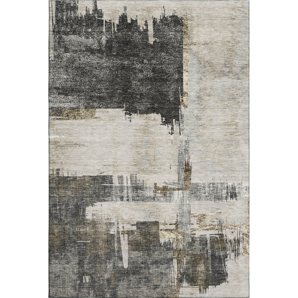 Dalyn Trevi Modern Area Rug Polyester Transitional TV18 Gray Carpet Rectangular