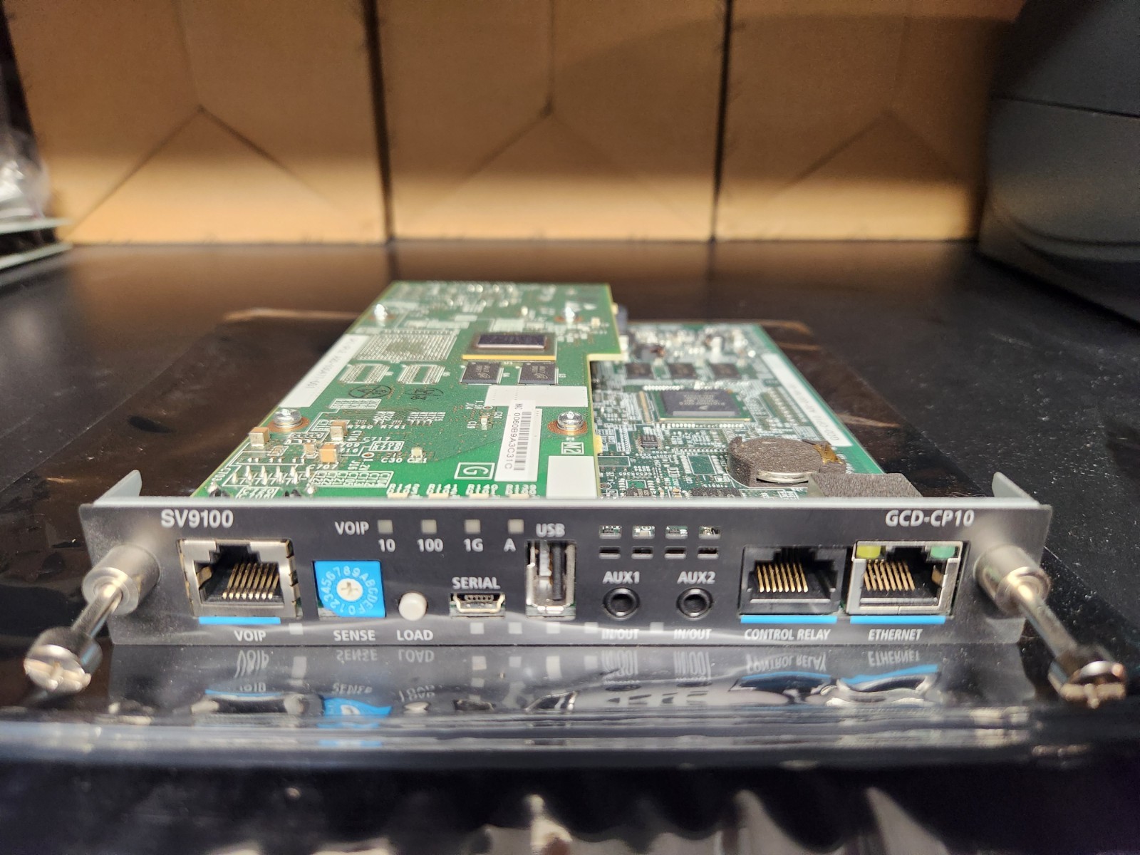 NEC SV9100 GCD-CP10 A20-030769-001 Processor  Card with GPZ-IPLE