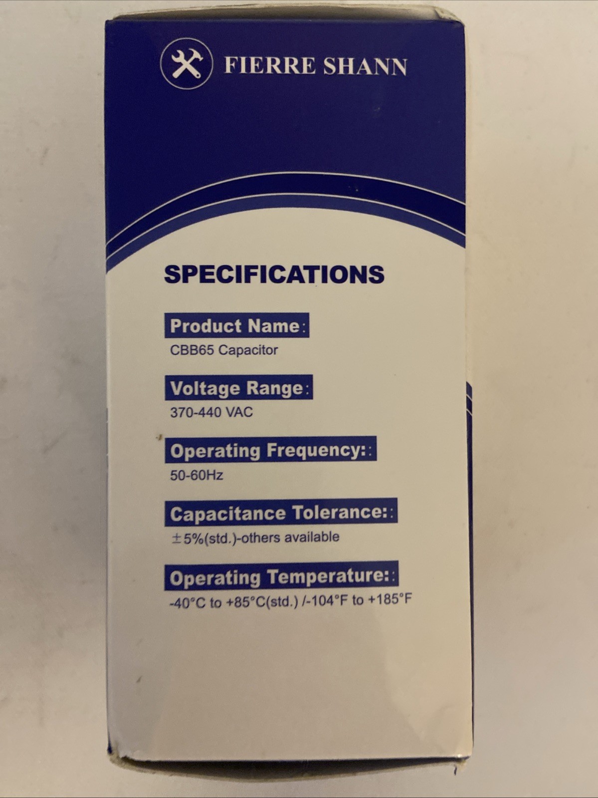 FIERRE SHANN New Air Conditioner Capacitor CBB65