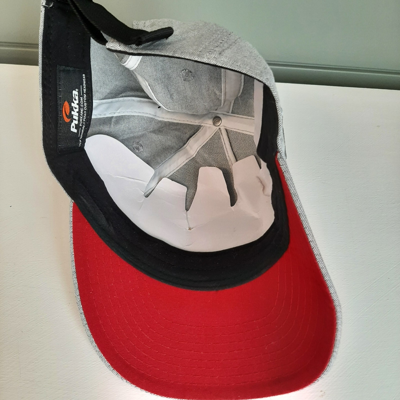 Pukka Golf Hat Mickey Embroidered Adjustable Brand New Gray