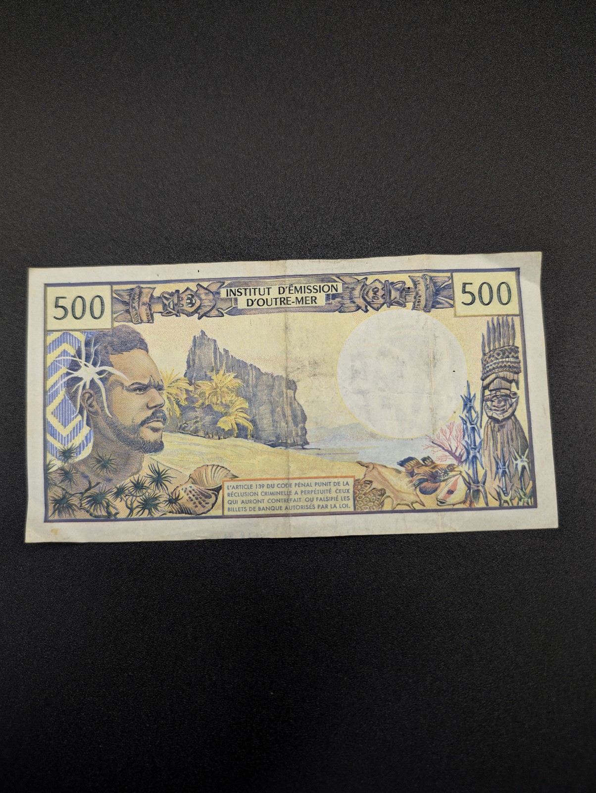 New Caledonia 1985 500 Francs