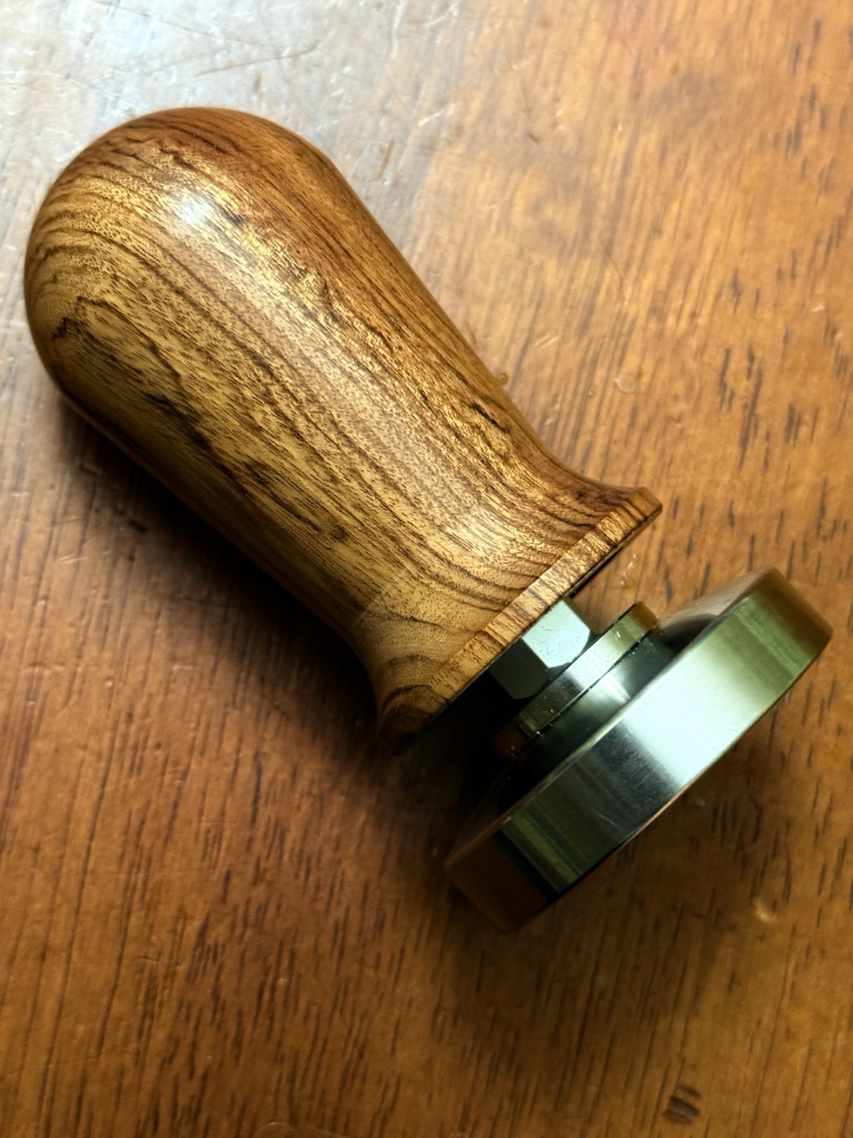 Professional Espresso Tamper 51 mm Stainless with Wood Handle