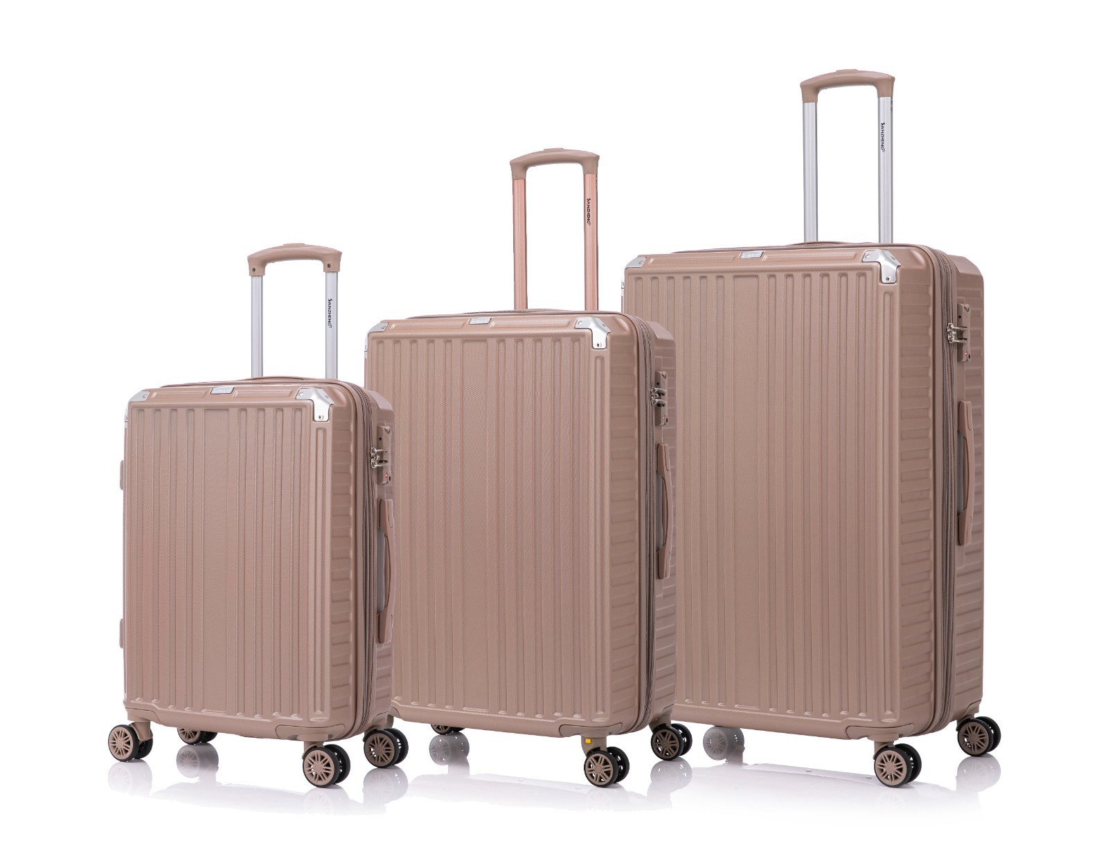 ABS Luggage Set – 3 Pieces (20” / 27” / 30”)