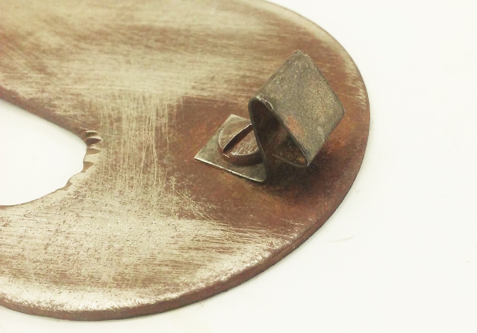 Vtg Craftsman 103 8" table saw insert plate 10" x 2 5/8"