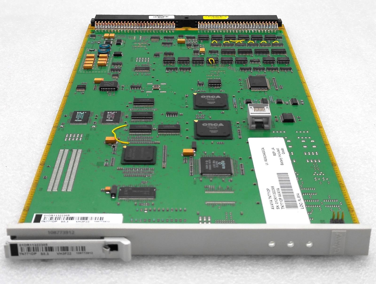 AVAYA TN771DP 108773912 MAINTENANCE/TEST INTERFACE BOARD
