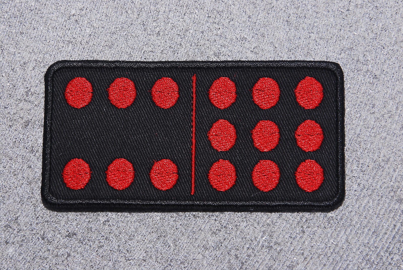 69 DOMINO Biker Vest Motorcycle Patch