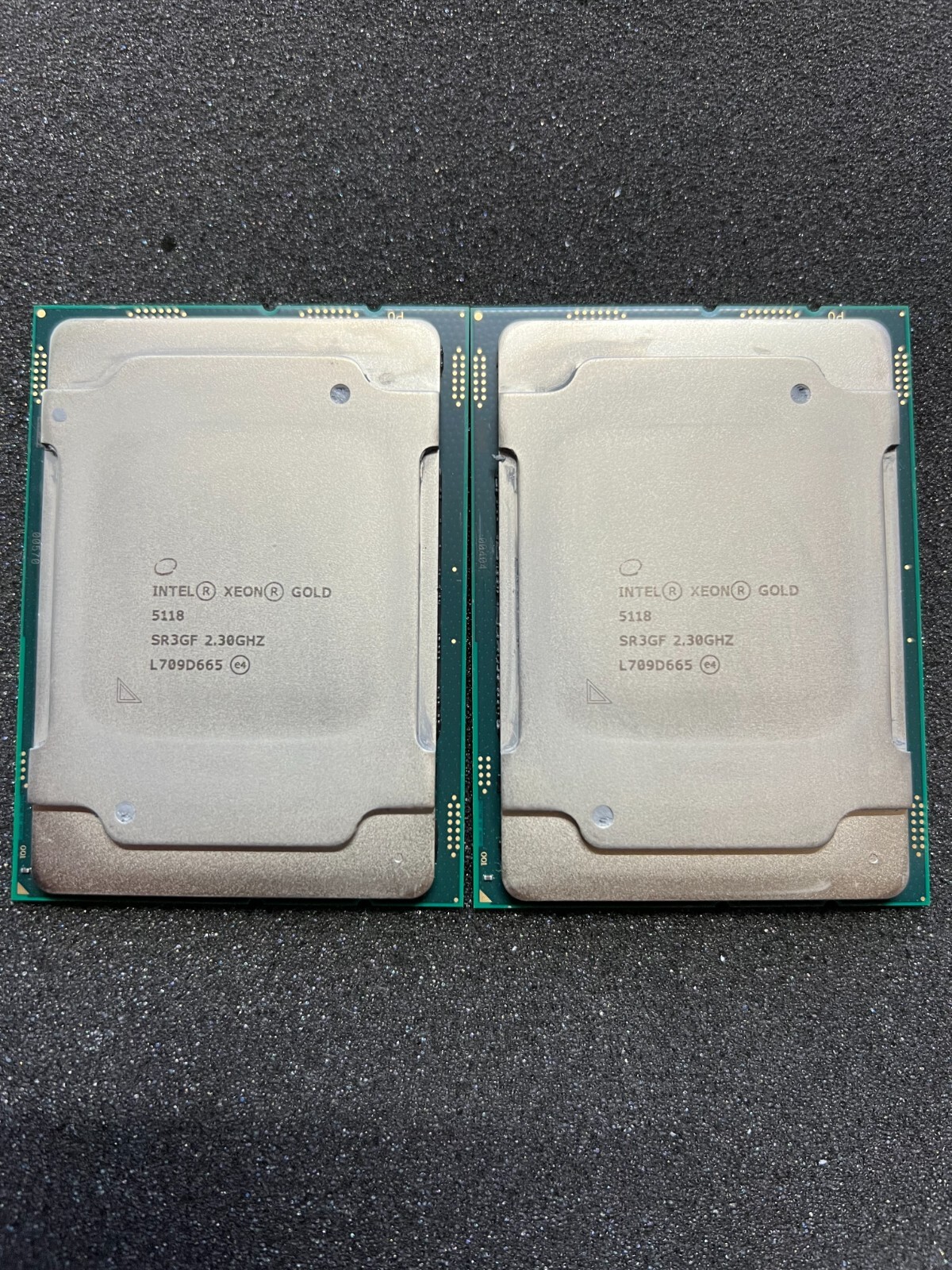 Matching Pair INTEL XEON GOLD 5118 12-CORE 2.3GHZ LGA3647 PROCESSOR CPU SR3GF