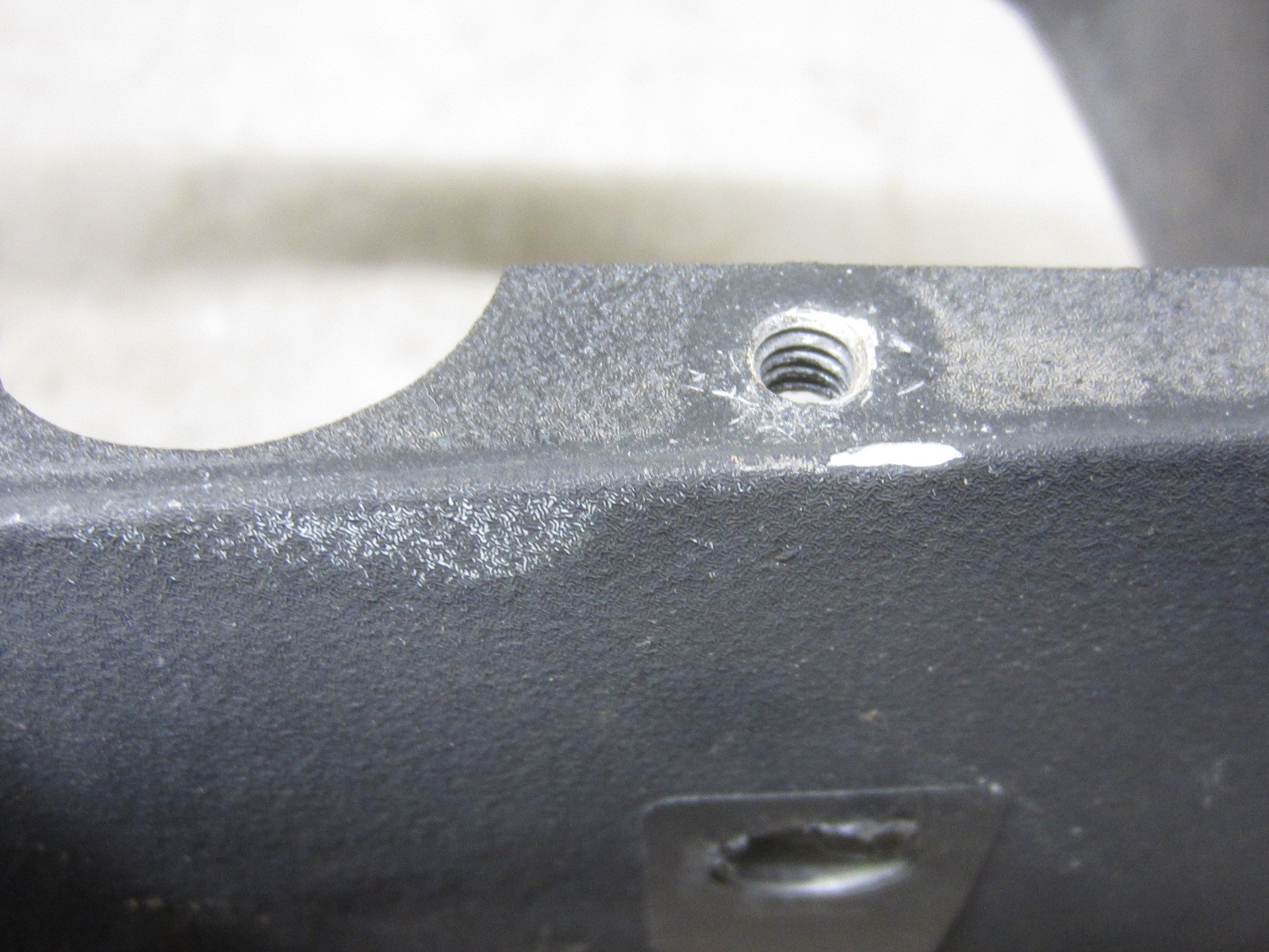 Harley '88 FLT dash panel support, 67795-85A, black, nice shape, #4462