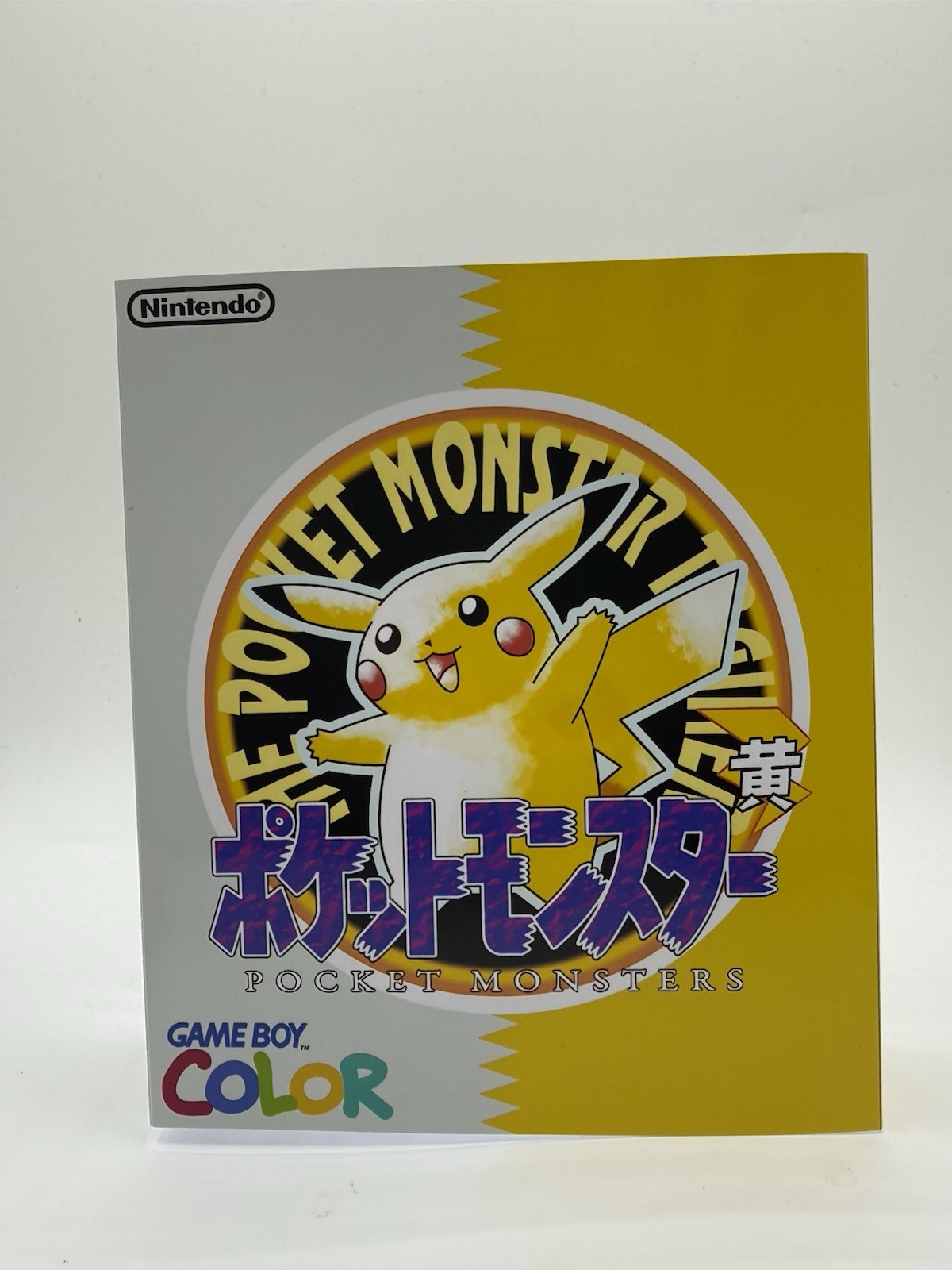Custom Pikachu USB C Rechargeable Nintendo Gameboy Color W Matching Box Pokémon