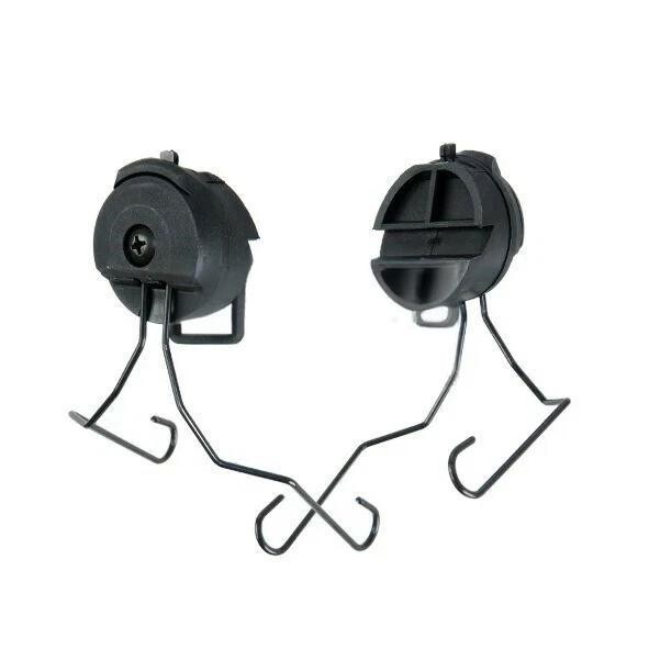 Tactical Rotating Helmet ACH-ARC Rail Adapter Bracket Set for MSA Sordin Headset