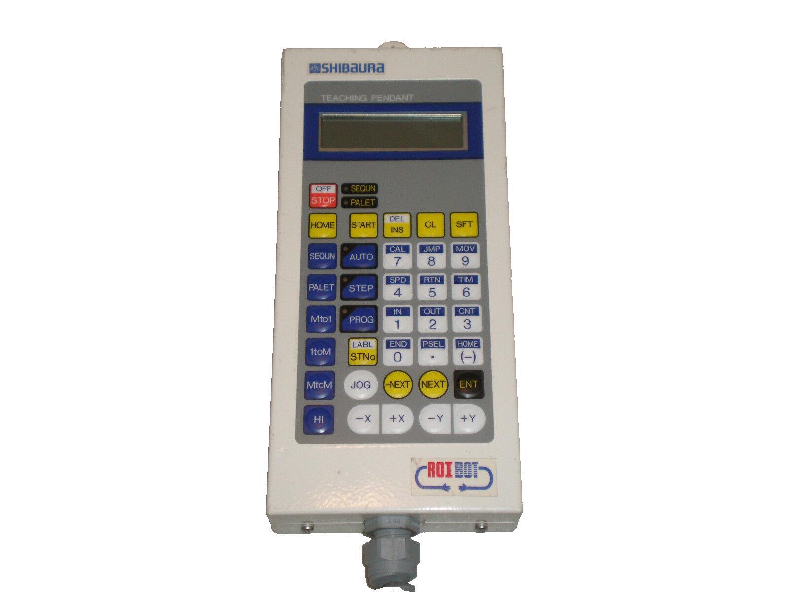 Shibaura ROIBOT TPA-203 Teaching Pendant  with Cable Teach Pendant
