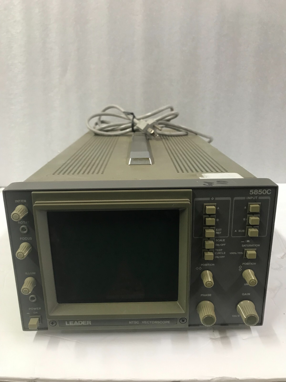 LEADER 5850C NTSC VECTORSCOPE - Works Great