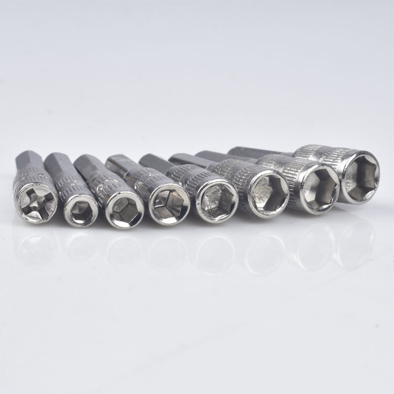 12PC Hex 4mm Screwdriver Socket Bits 2.5mm 3mm 3.5mm 4mm 4.5mm 5mm for system 4