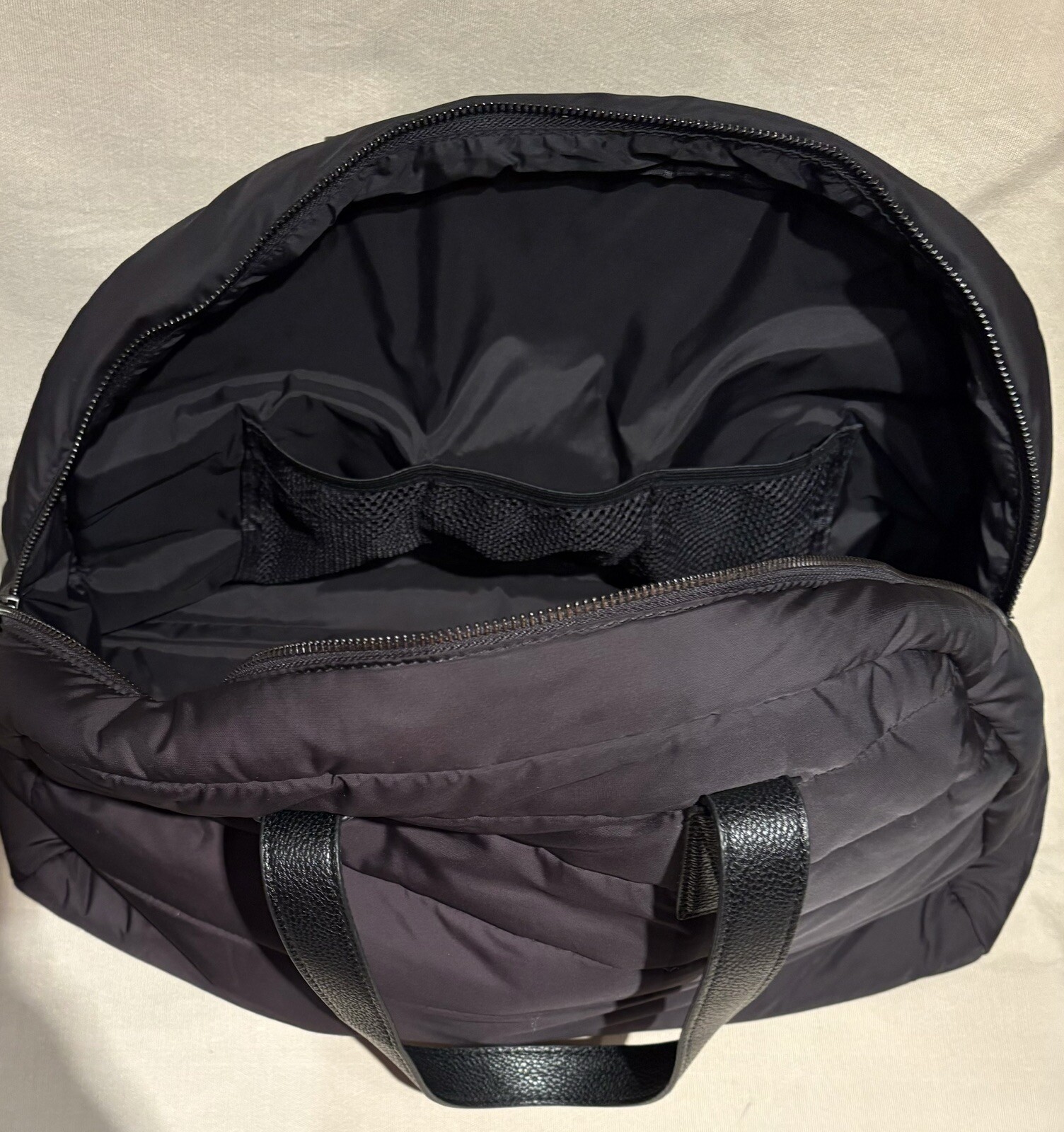 FABLETICS Quilted Double Handle Tote Black One Size