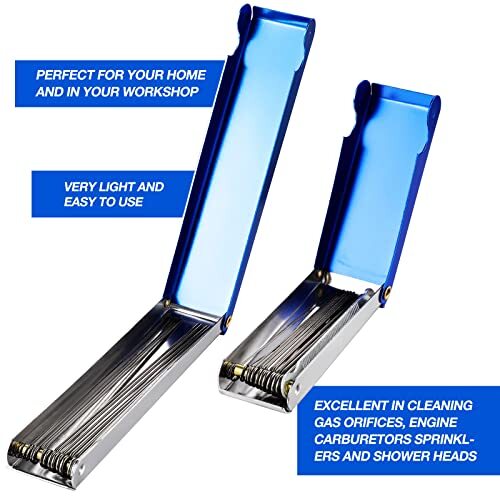 4 Pcs Torch Tip Cleaner Set Carb Jet Cleaner for Cleaning Welding Cutting