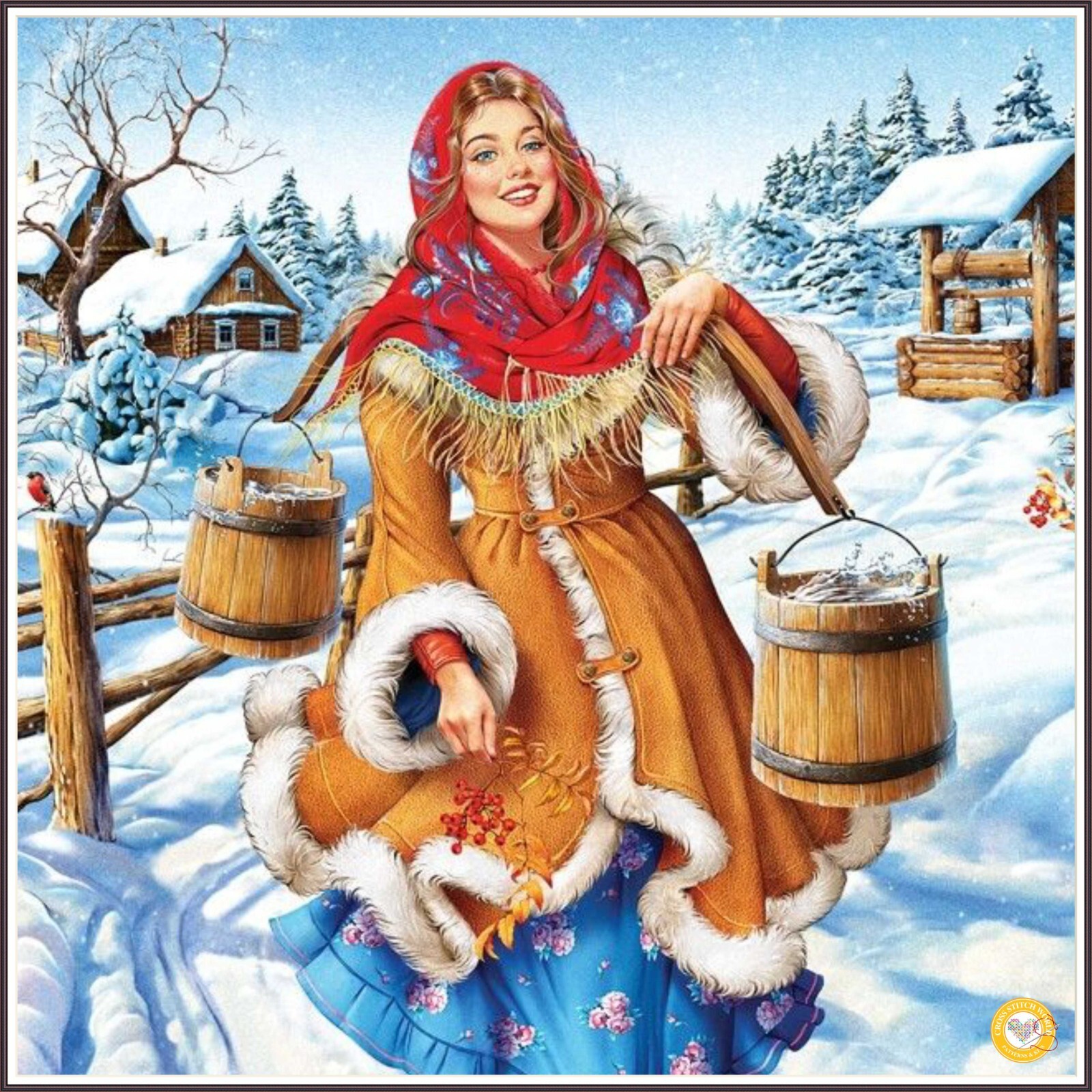 The wonders of winter 1369 - Chart Counted Cross Stitch Pattern Xstitch