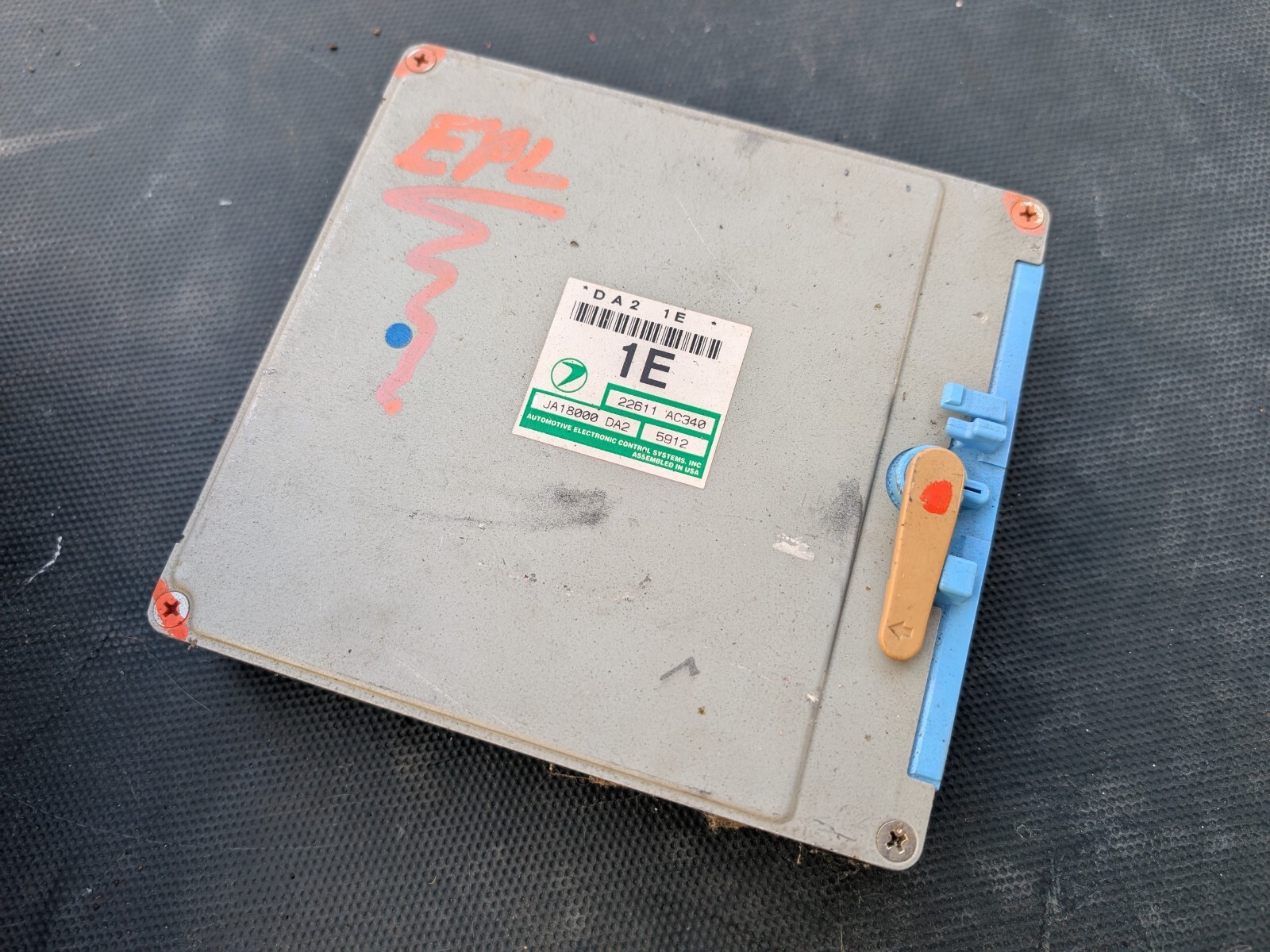 22611 AC340 JA18000 DA2 ecm ecu computer 1996 Subaru Legacy 1E Engine