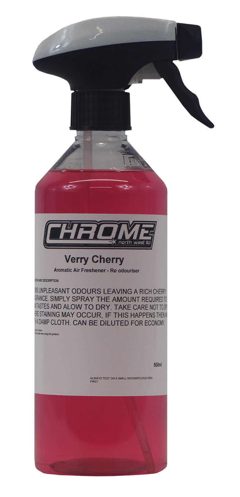 Chrome Northwest 500ml Bottle of Verry Cherry Air freshner