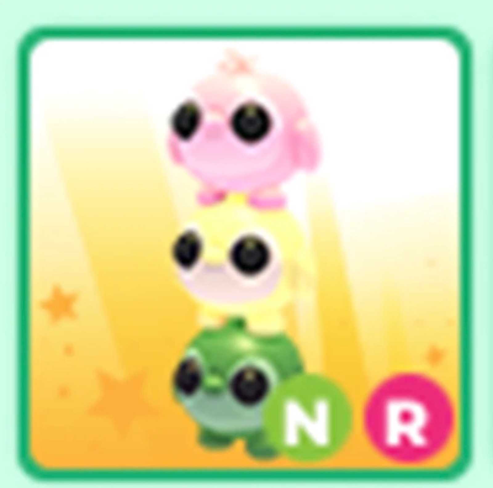Neon Ride Dango Penguins  (Adopt Me)