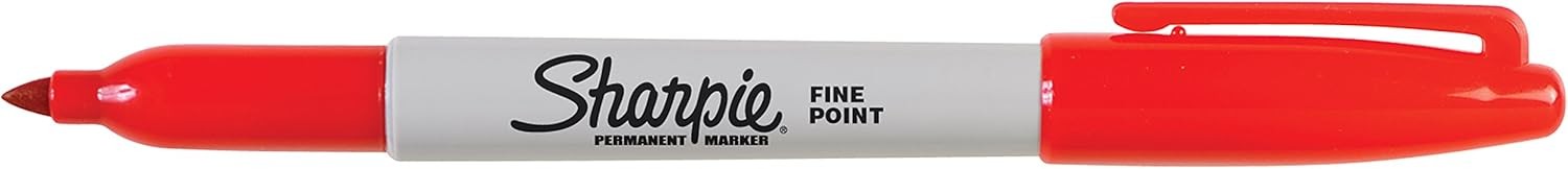 Sharpie Fine Point Permanent Markers Black