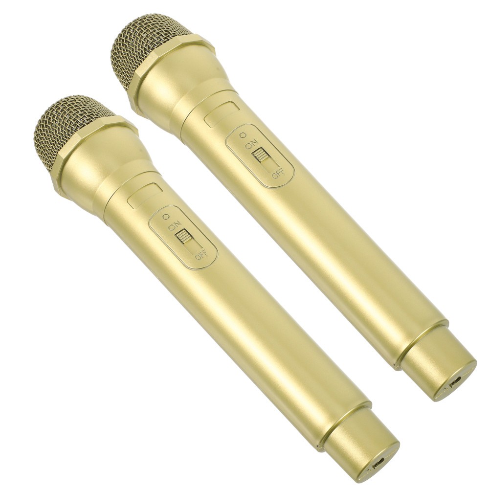 2 Pcs Microphone Party Favor Karaoke Performance Model