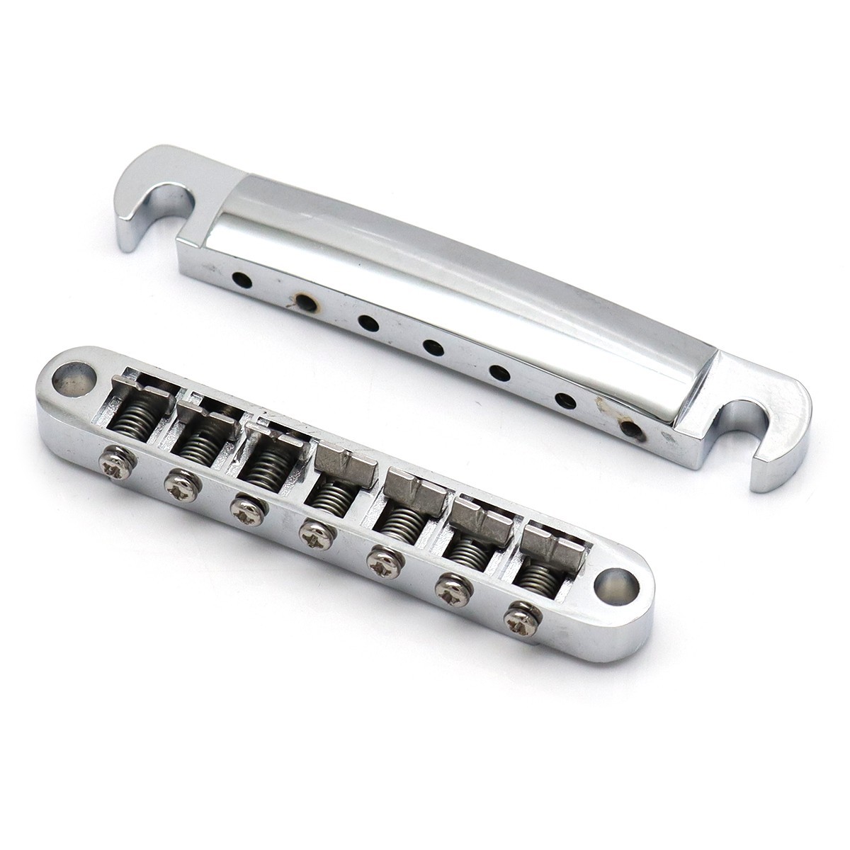 7String Electric Guitar Tune-o-matic Bridge Tailpiece For 7 String Guitar Silver