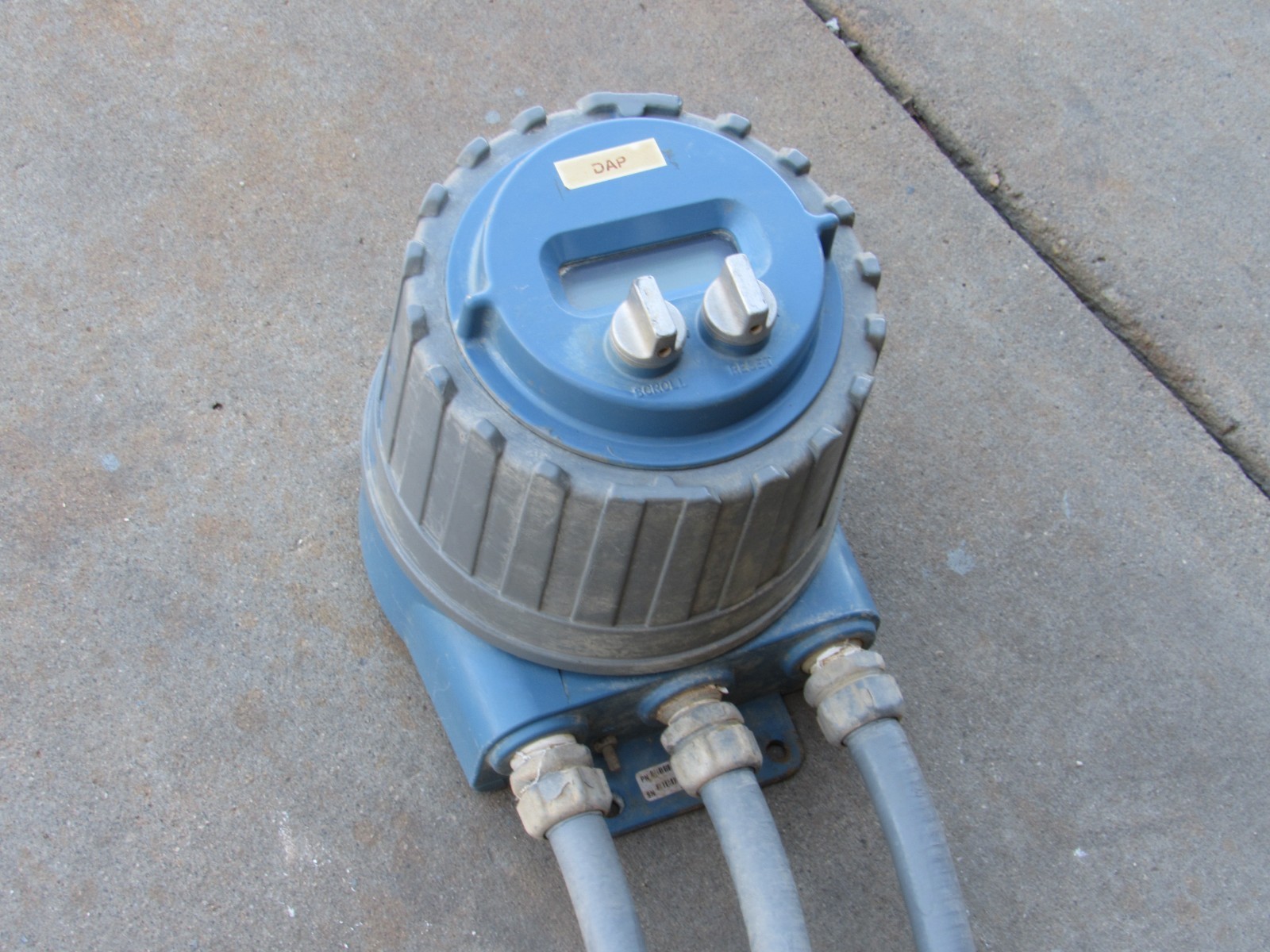Micro Motion CMF050M313NU Mass Flow Sensor w/ RFT9739E5SUJ Elite Transmitter