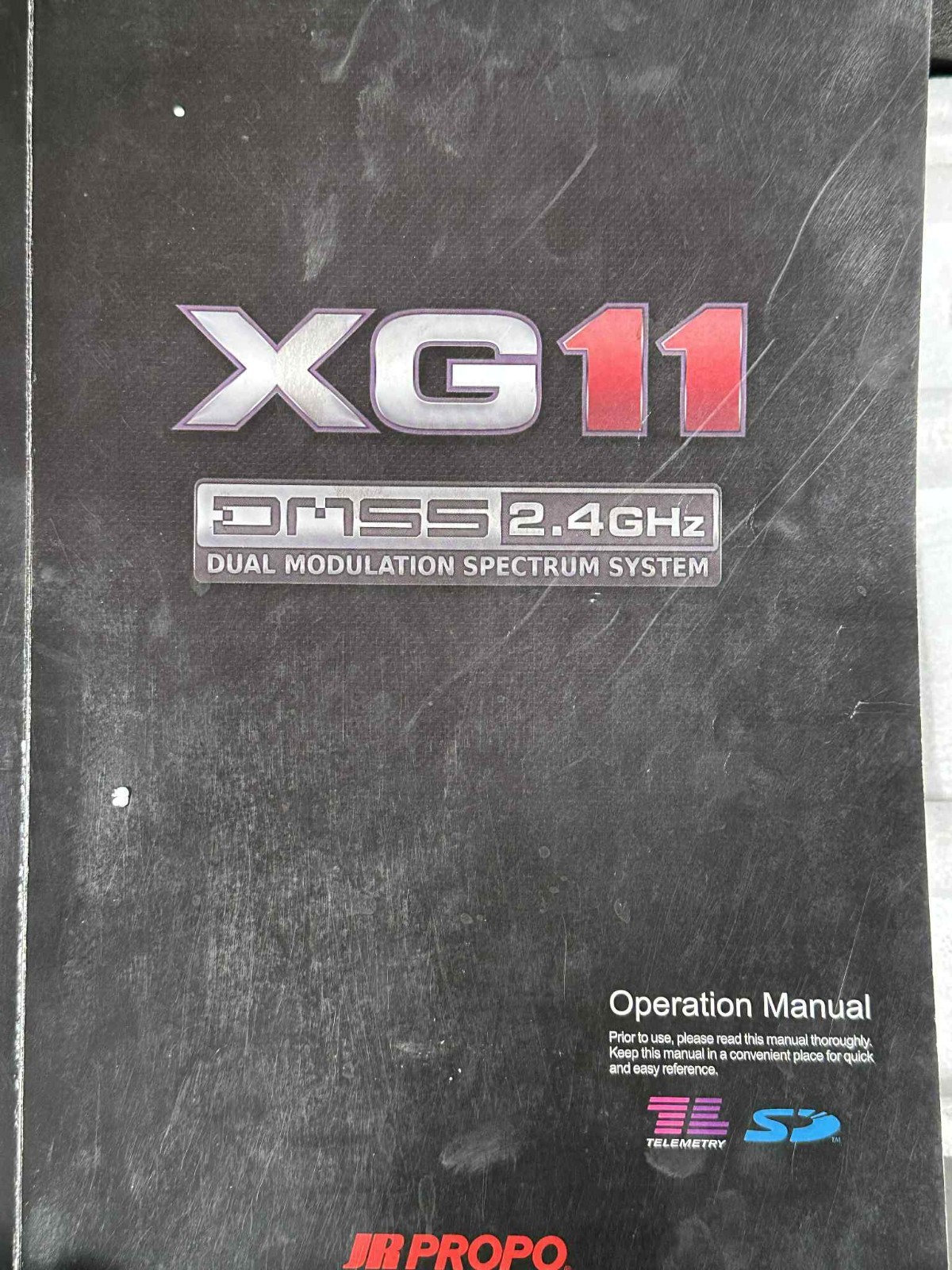 jr propo xg11 transmitter