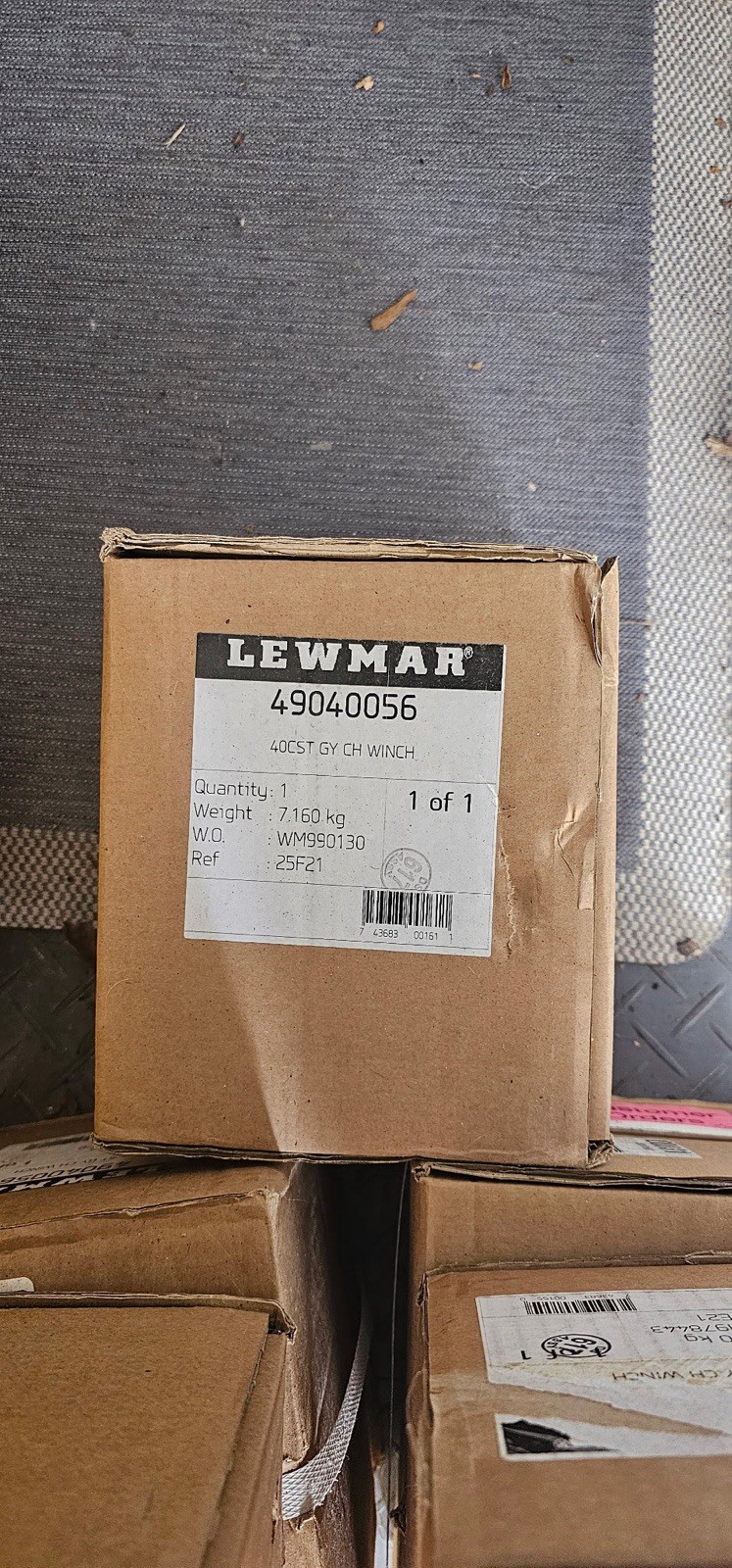Lewmar 40CST Two-Speed Self-Tailing Winch | 49040056