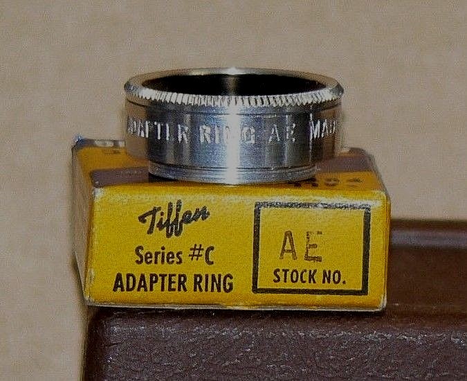 Tiffen Series C  AE Screw-On Lens Adapter with Retaining Ring for Movie Cameras