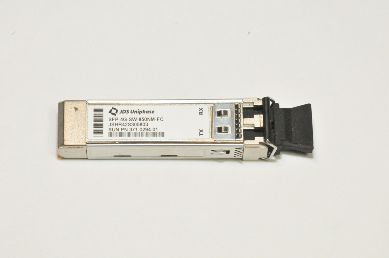 JDSU SFP-4G-SW-850NM-FC / Sun 371-0294-01 850nm FC SFP Transceiver Module