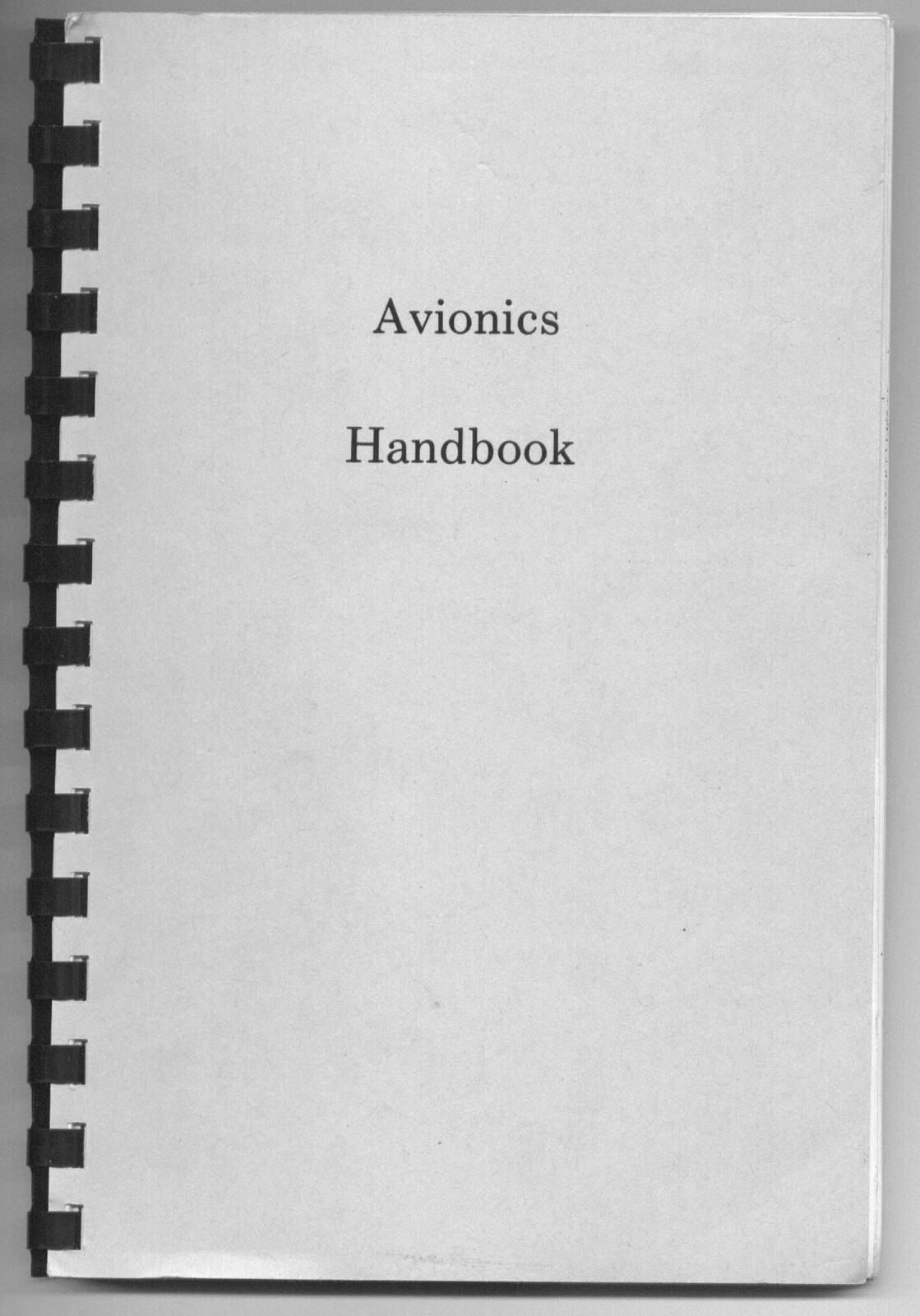 Avionics Handbook by Dave Graves Vintage 1987 Book Narco Cessna Bendix King Etc.