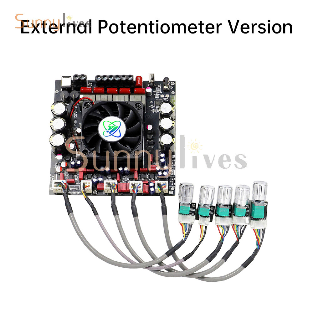 300W*2+600W TPA3255 Digital Amplifier Board 2.1 Channel Audio Amplifier Class D